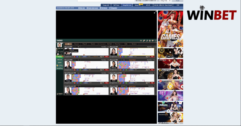 Live casino