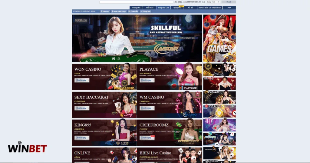 Live casino