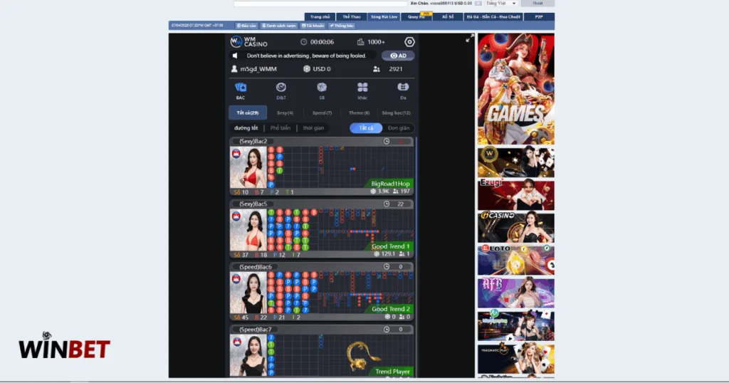 Live casino