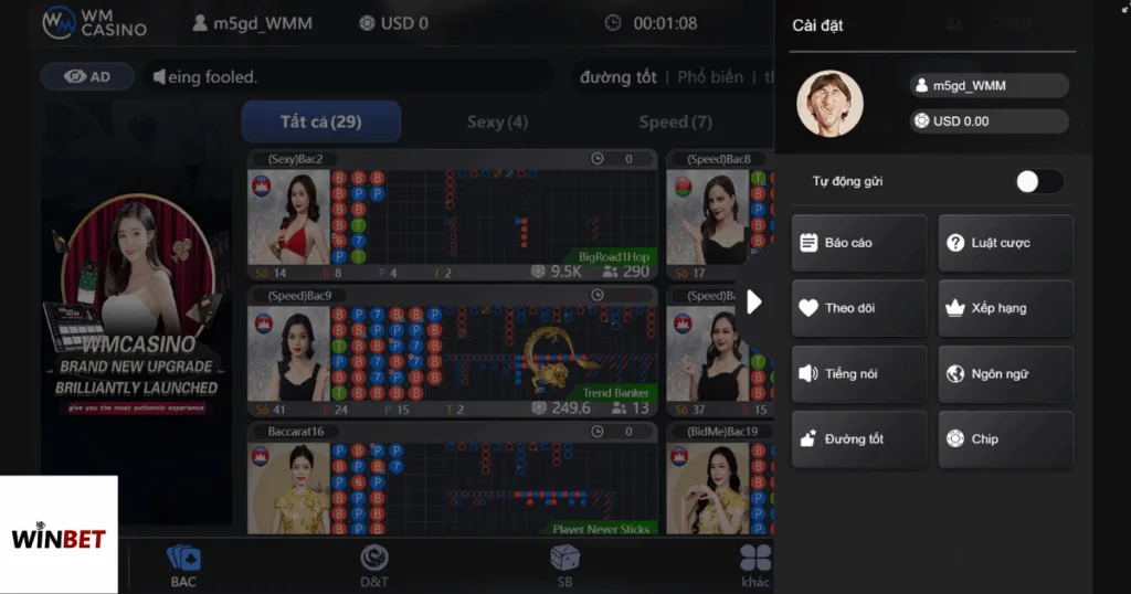 Live casino