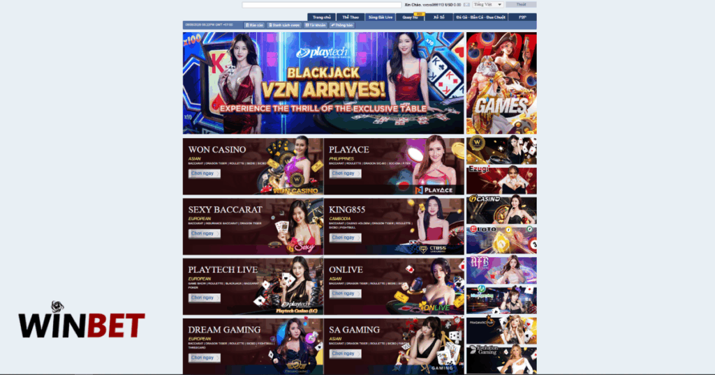 Live casino