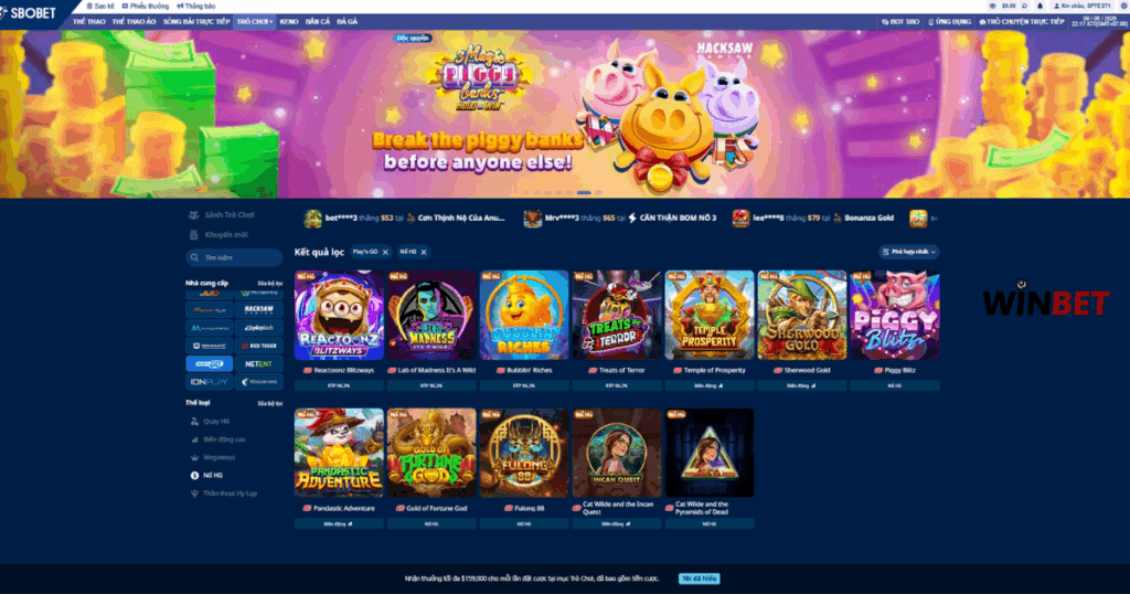 Slot games