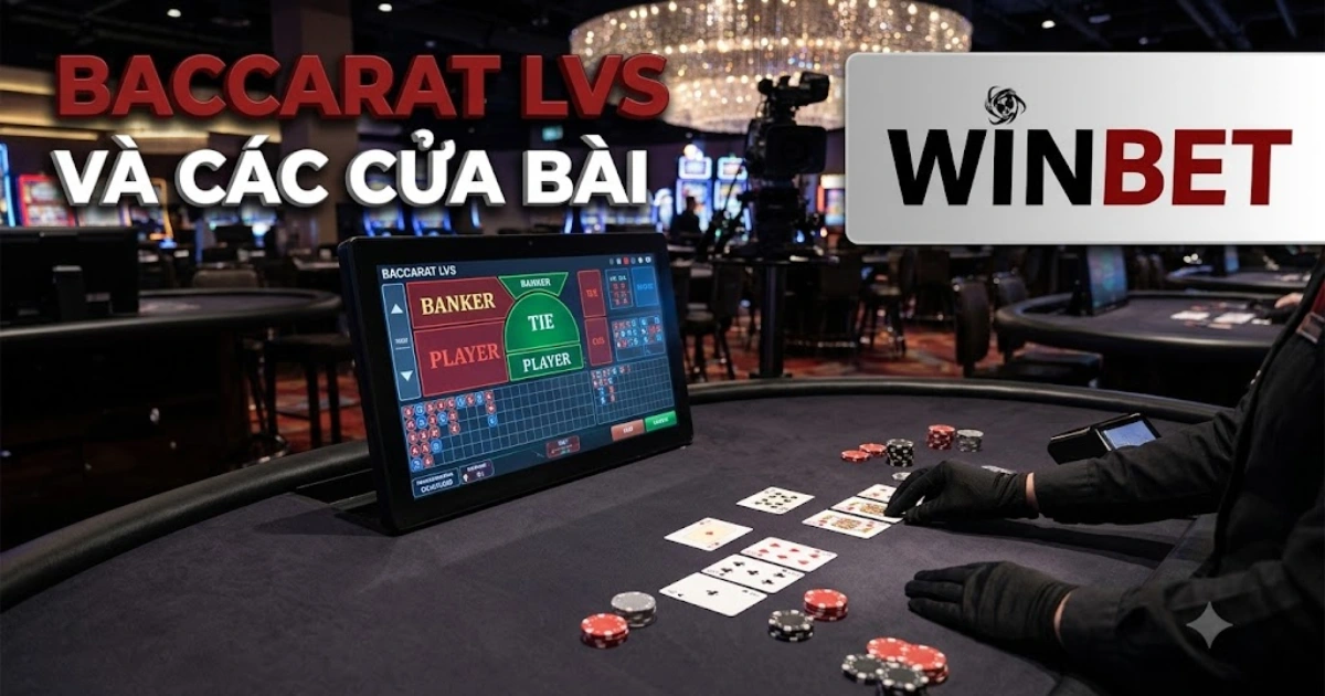 baccarat và các cửa bài lvs, cửa Banker LVS, Player LVS