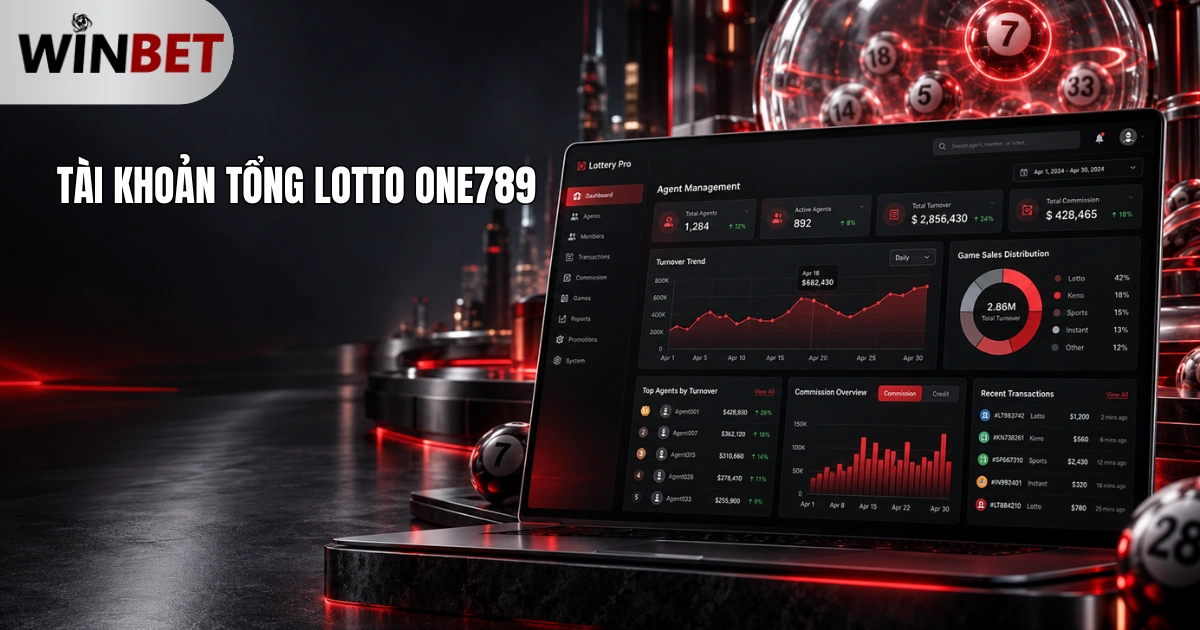 tài khoản tổng lotto one789, khái niệm tài khoản tổng ONE789, cấp quản lý ONE789