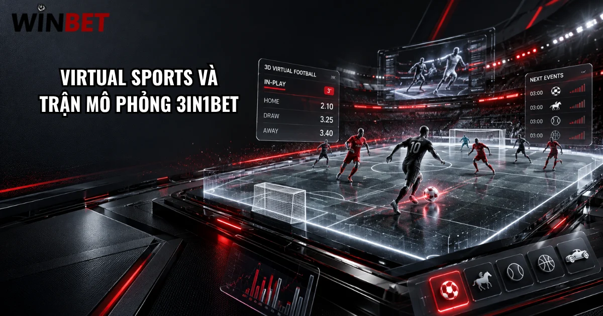 virtual sports và trận mô phỏng 3in1bet, trận mô phỏng 3IN1BET, chu kỳ sự kiện 3IN1BET